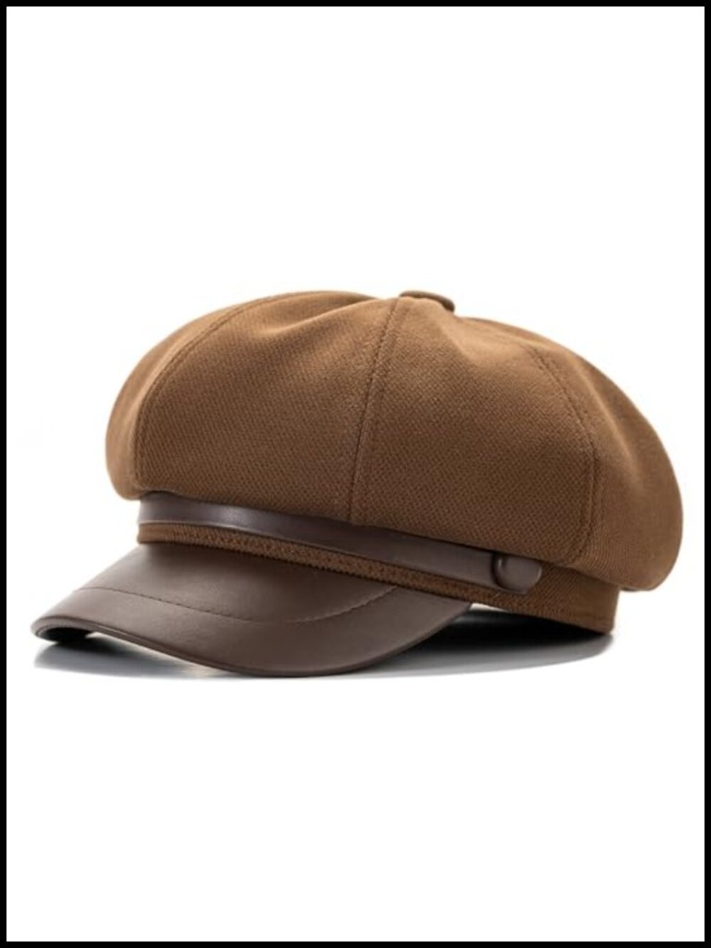 Cotton Polyester Newsboy Cap Adjustable Newsboy Hat Women Classic